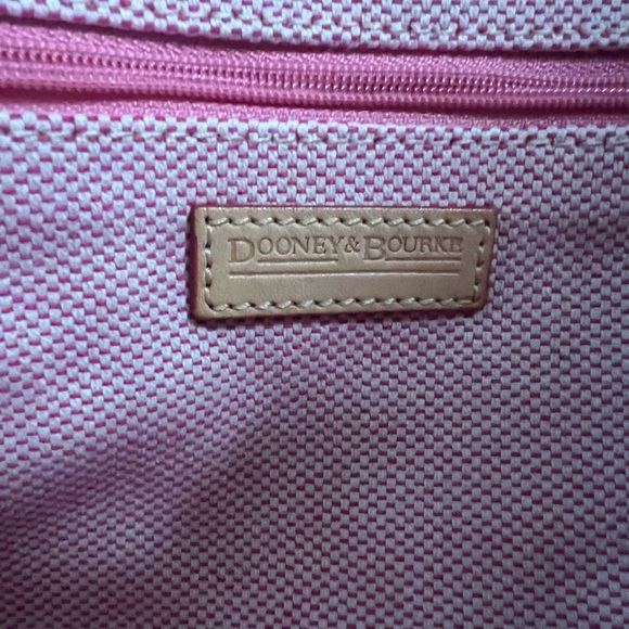 Authentic Dooney and Burke blue hydrangea tote - Picture 10 of 11